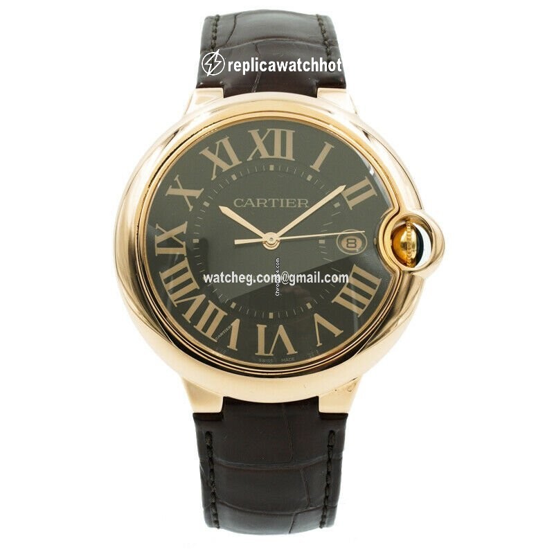 Cartier Ballon Bleu 42mm Mens watch Unisex Automatic Rose gold W6920037