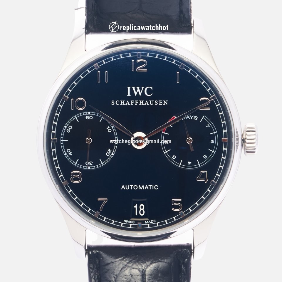 IWC Portuguese Automatic Mens watch Unisex Manual winding Steel IW500109