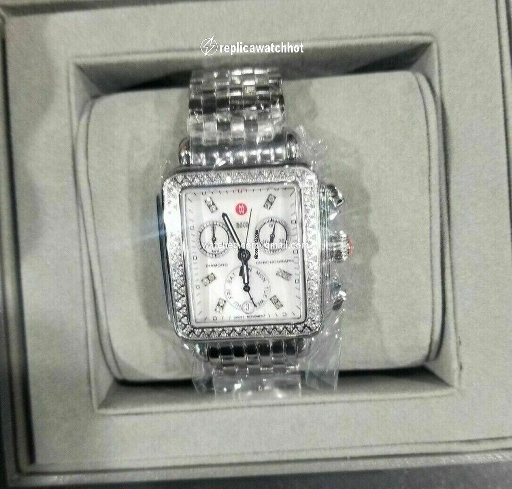 Michele Deco Quartz Steel MWW06P000099