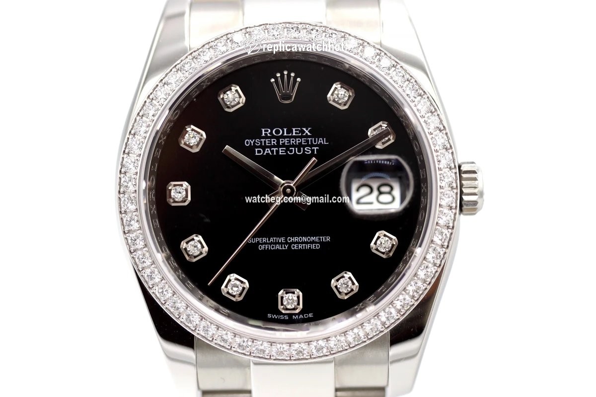 Rolex Datejust 36 Mens watch Unisex Steel Automatic 116244