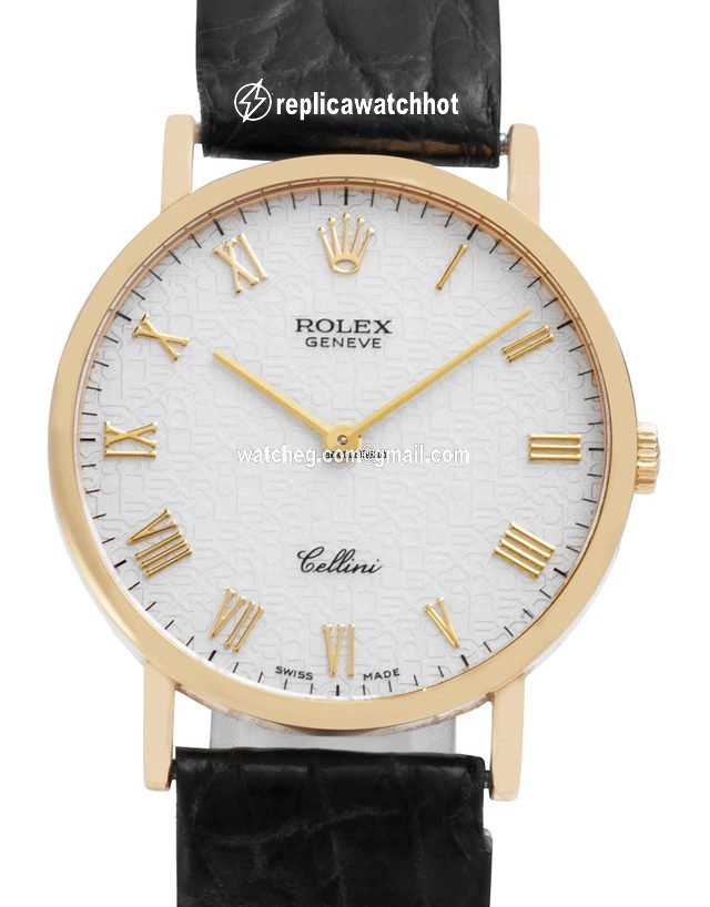 Rolex Cellini Mens watch Unisex Yellow gold Manual winding 5112