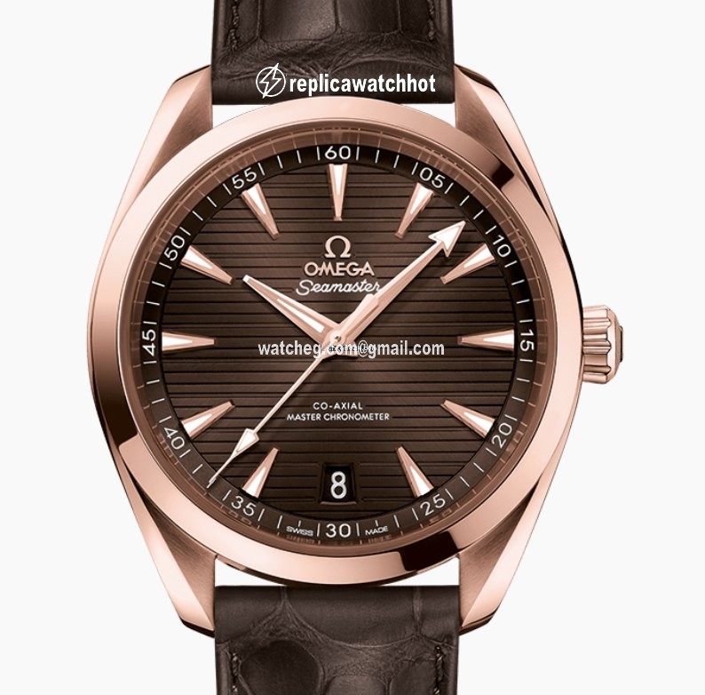 Omega Seamaster Aqua Terra Mens watch Unisex Automatic Rose gold 220.53.41.21.13.001