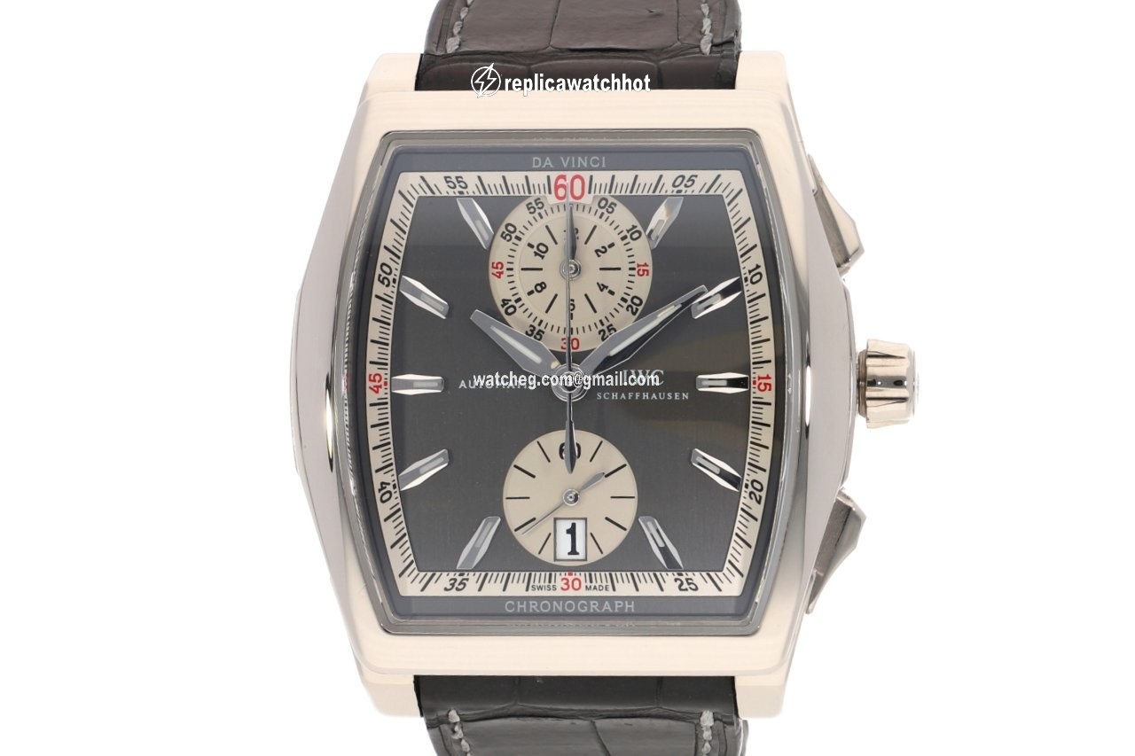 IWC Da Vinci Chronograph Mens watch Unisex Automatic White gold IW3764