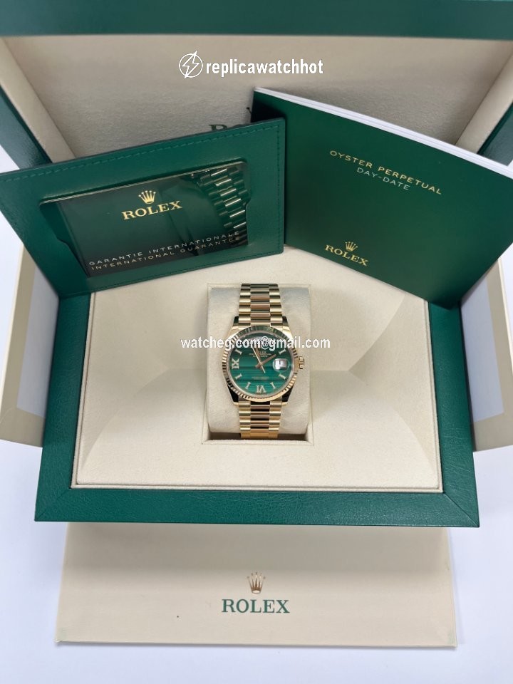 Rolex Day-Date 36 Mens watch Unisex Yellow gold Automatic 128238-