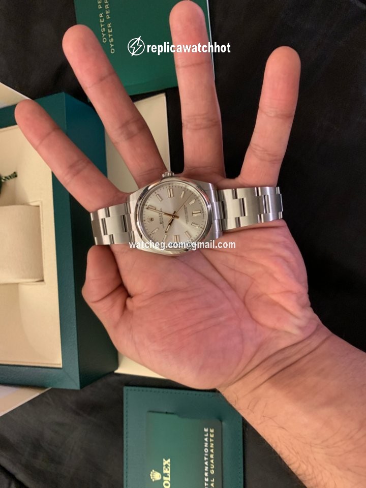 Rolex Oyster Perpetual 41 Mens watch Unisex Steel Automatic 124300-0001