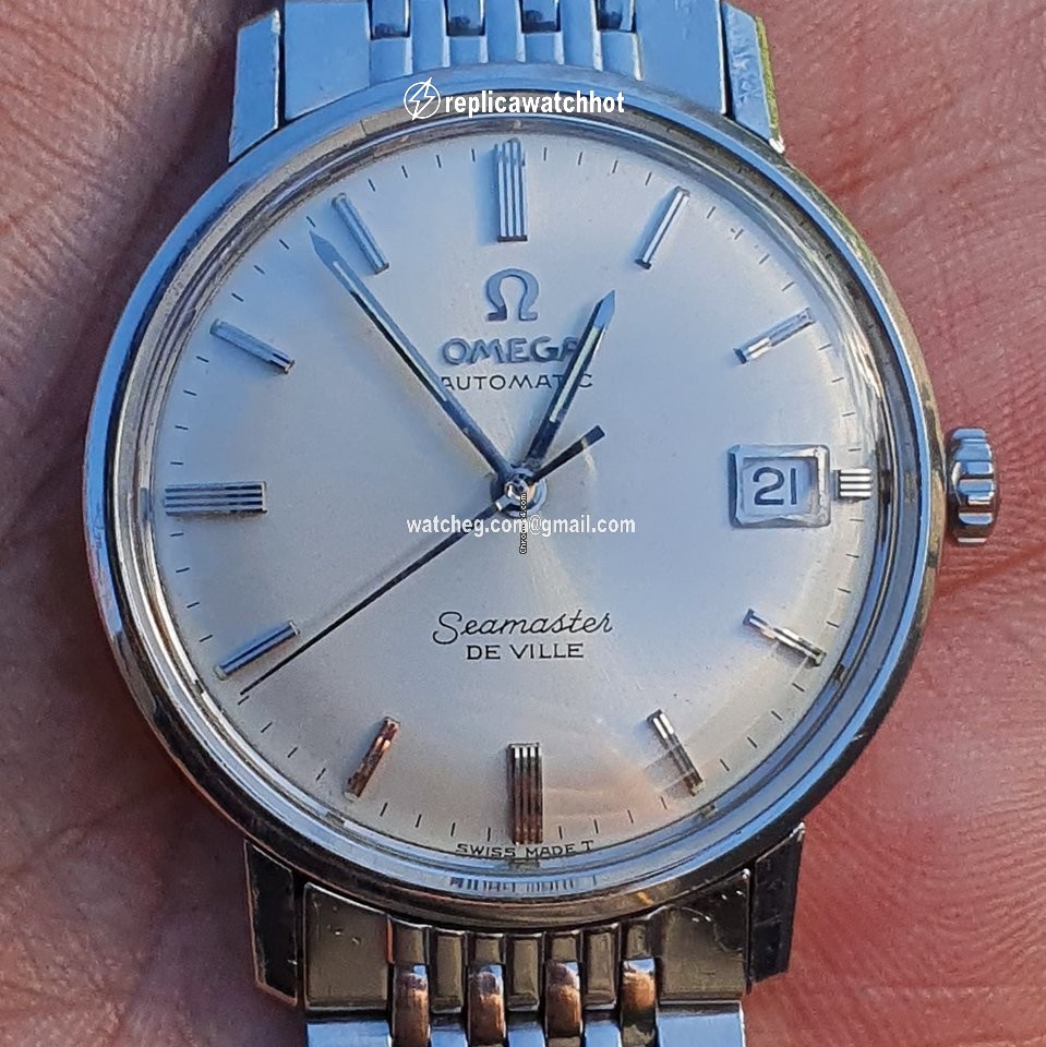 Omega Seamaster DeVille Mens watch Unisex Automatic Steel 166.020 Vintage Omega Seamaster