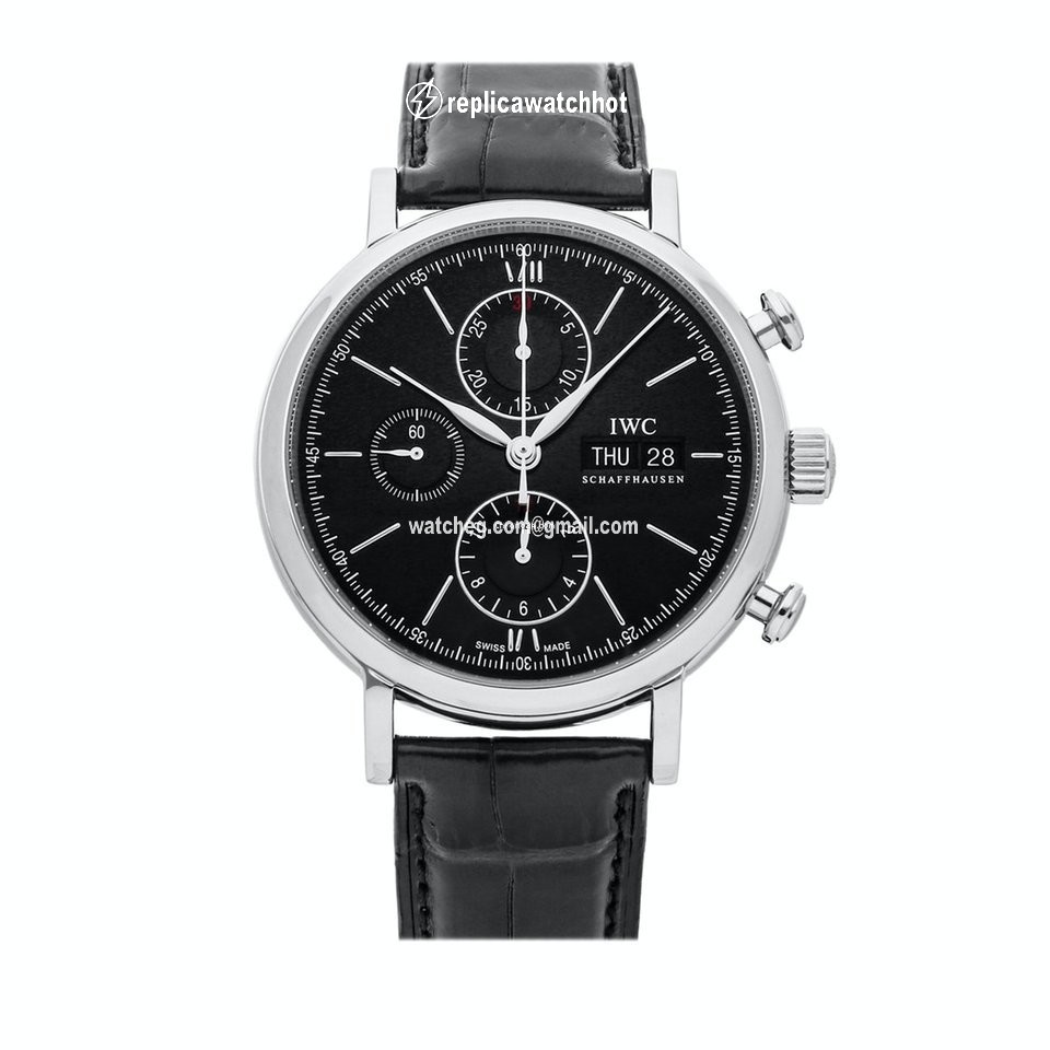 IWC Portofino Chronograph Mens watch Unisex Automatic Steel IW3910-08