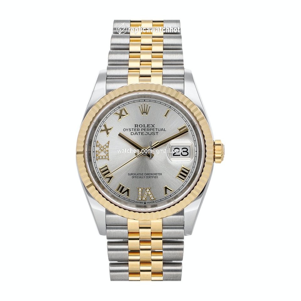 Rolex Datejust 36 Mens watch Unisex Steel Automatic 126233-0031