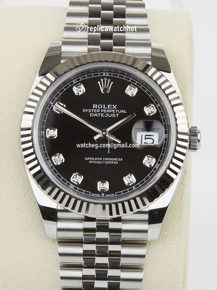Rolex Datejust 41 Mens watch Unisex Gold Steel Automatic 126334G