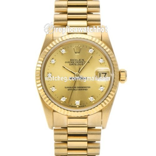 Rolex Datejust 31 Yellow gold Automatic 68278G