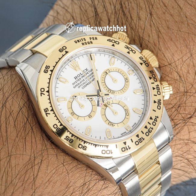 Rolex Daytona Mens watch Unisex Gold Steel Automatic 116503