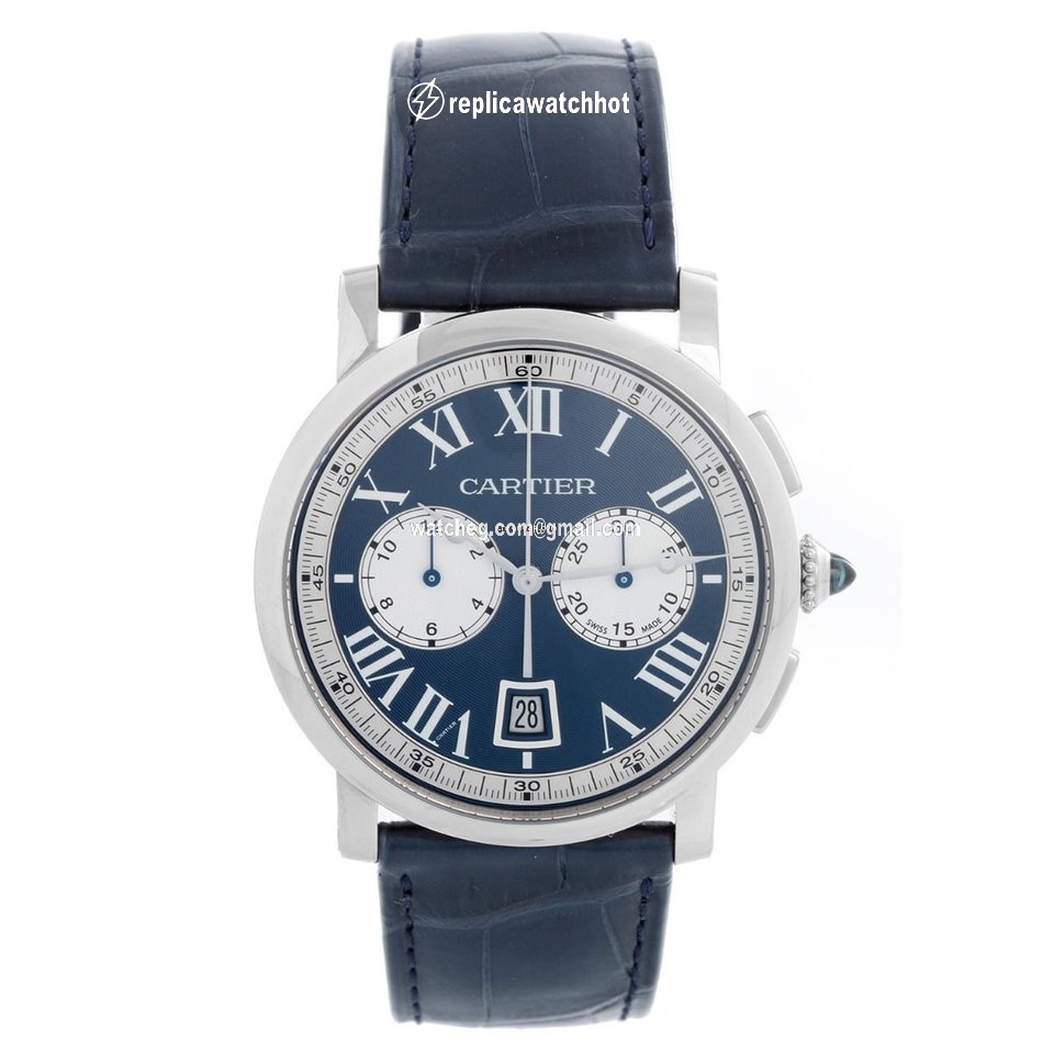 Cartier Rotonde de Cartier Mens watch Unisex White gold 3769