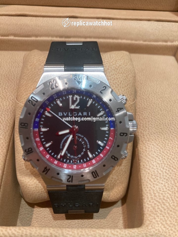 Bulgari Diagono Steel GMT40SVD