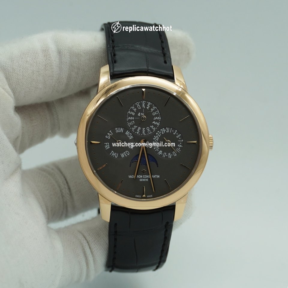 Vacheron Constantin Patrimony Mens watch Unisex Automatic Rose gold 43175 000R-B343