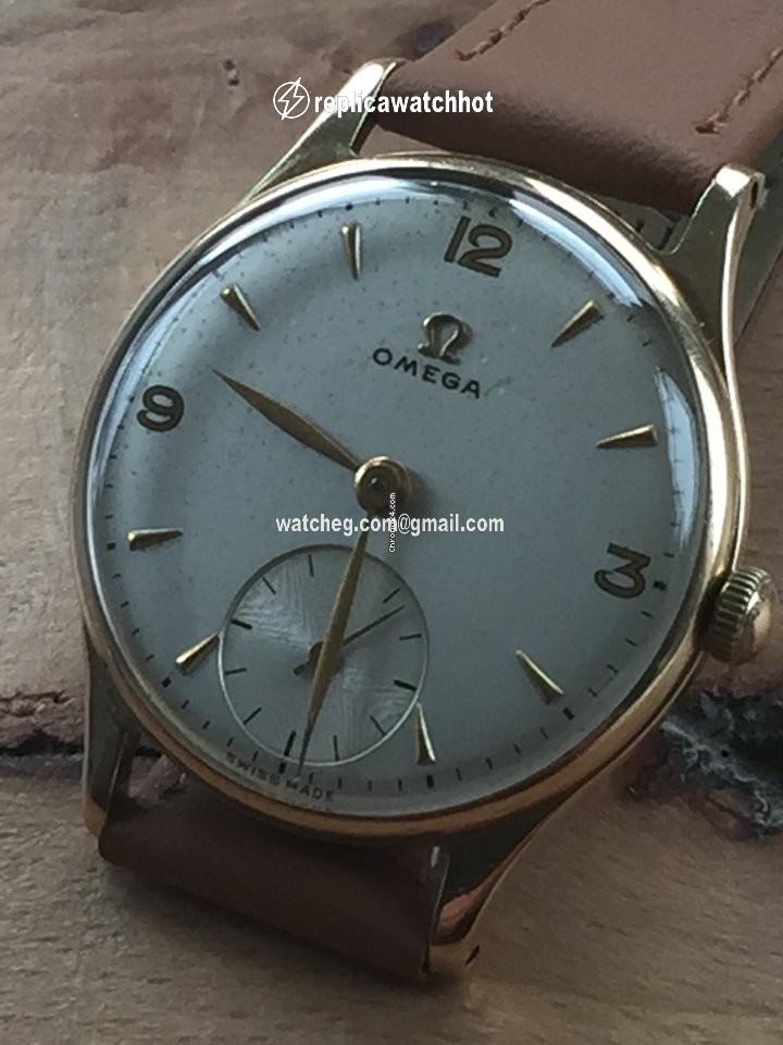 Omega Mens watch Unisex Manual winding Yellow gold 12320
