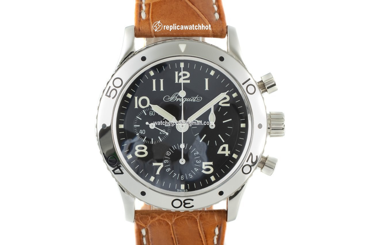 Breguet Type XX - XXI - XXII Mens watch Unisex Automatic Steel 3800
