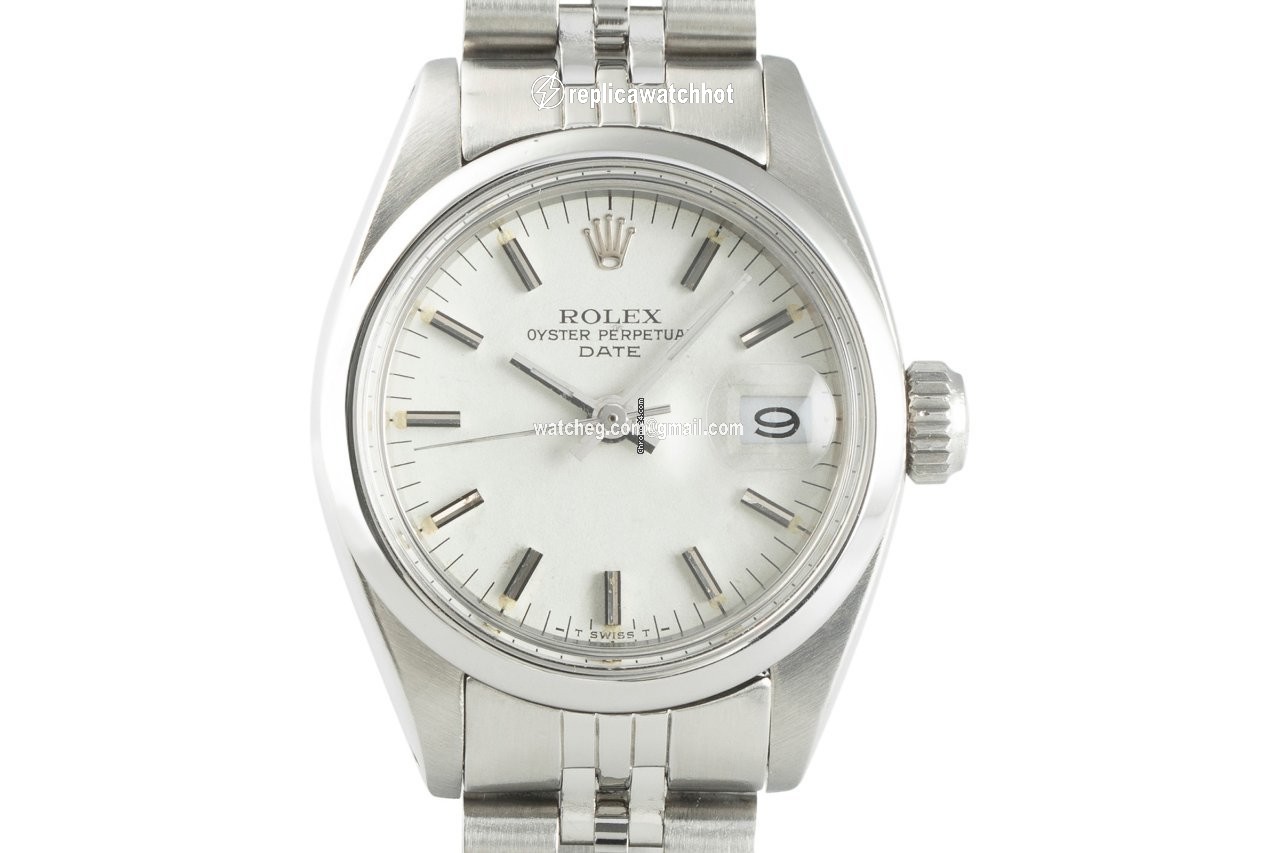 Rolex Oyster Perpetual Lady Date Womens watch Steel Automatic 6916