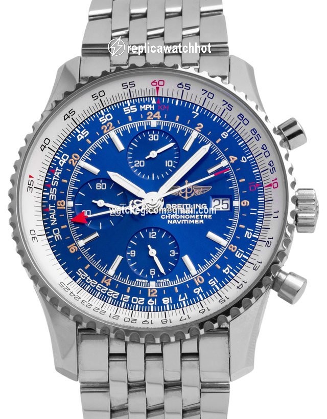 Breitling Navitimer World Mens watch Unisex Automatic Steel A2432212.C651.443A