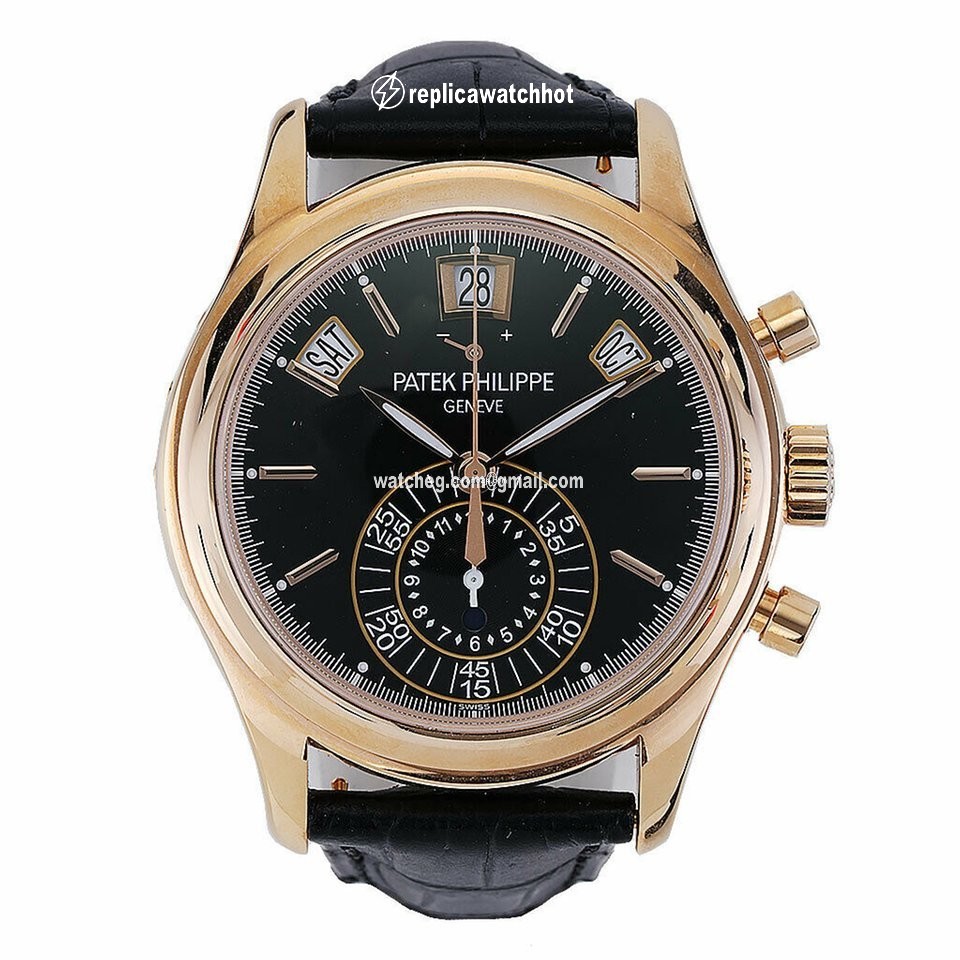 Patek Philippe Annual Calendar Chronograph Mens watch Unisex Automatic Rose gold 5960R-010