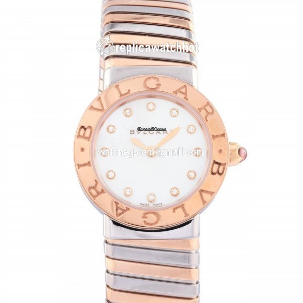 Bulgari Bulgari Quartz Gold Steel BBL262TWSPG 12.S