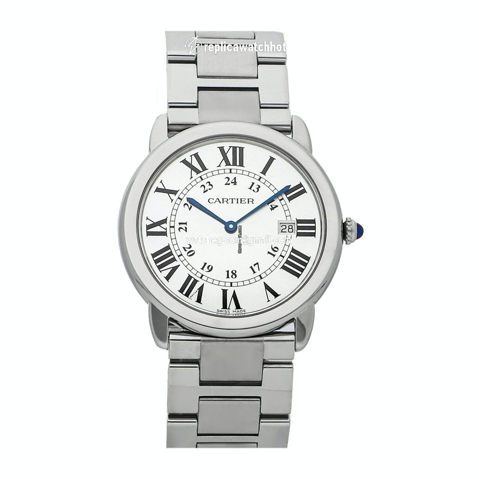 Cartier Ronde Solo de Cartier Mens watch Unisex Quartz Silver W6701005