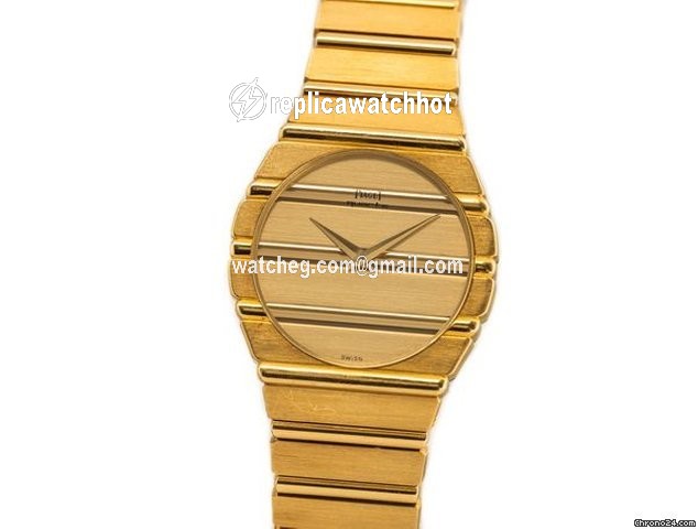 Piaget Polo Mens watch Unisex Quartz Yellow gold 791C701