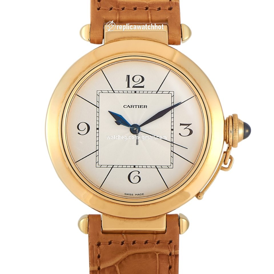 Cartier Pasha Mens watch Unisex Automatic Yellow gold W3019551