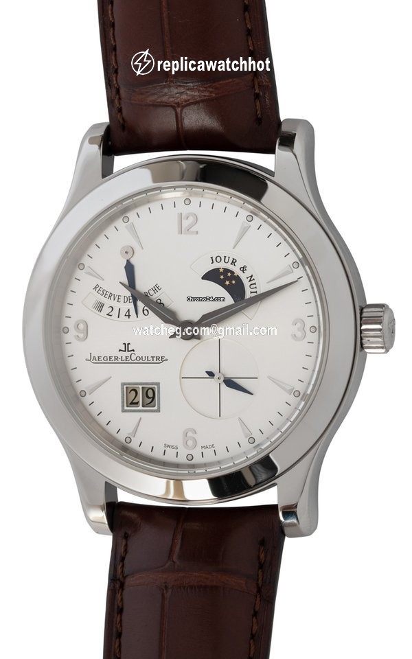 Jaeger-LeCoultre Master Eight Days Mens watch Unisex Manual winding Steel Q1608420