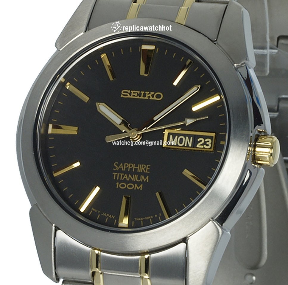 Seiko Mens watch Unisex Quartz Titanium SGG735P1