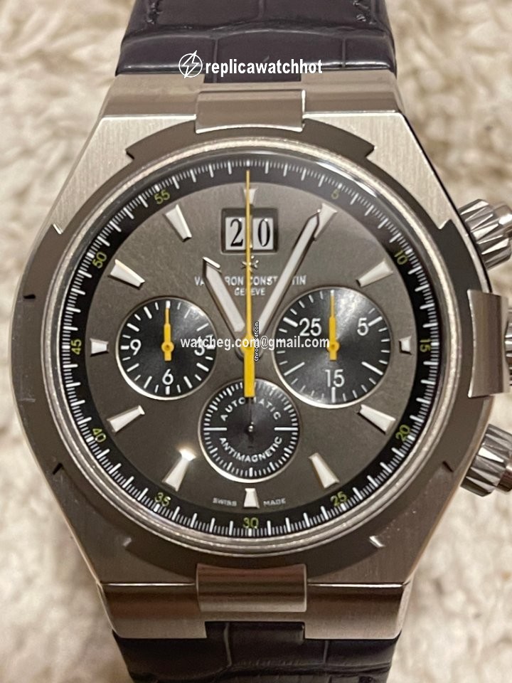Vacheron Constantin Overseas Chronograph Mens watch Unisex Automatic Steel 49150 000W-9015