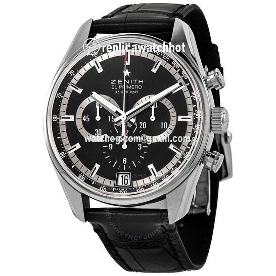 Zenith El Primero 36000 VpH Mens watch Unisex Automatic Steel 03.2040.400 21.C496