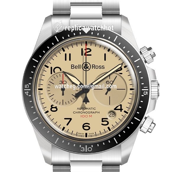 Bell & Ross BR V2 Mens watch Unisex Automatic Steel BRV294-BEI-ST SST