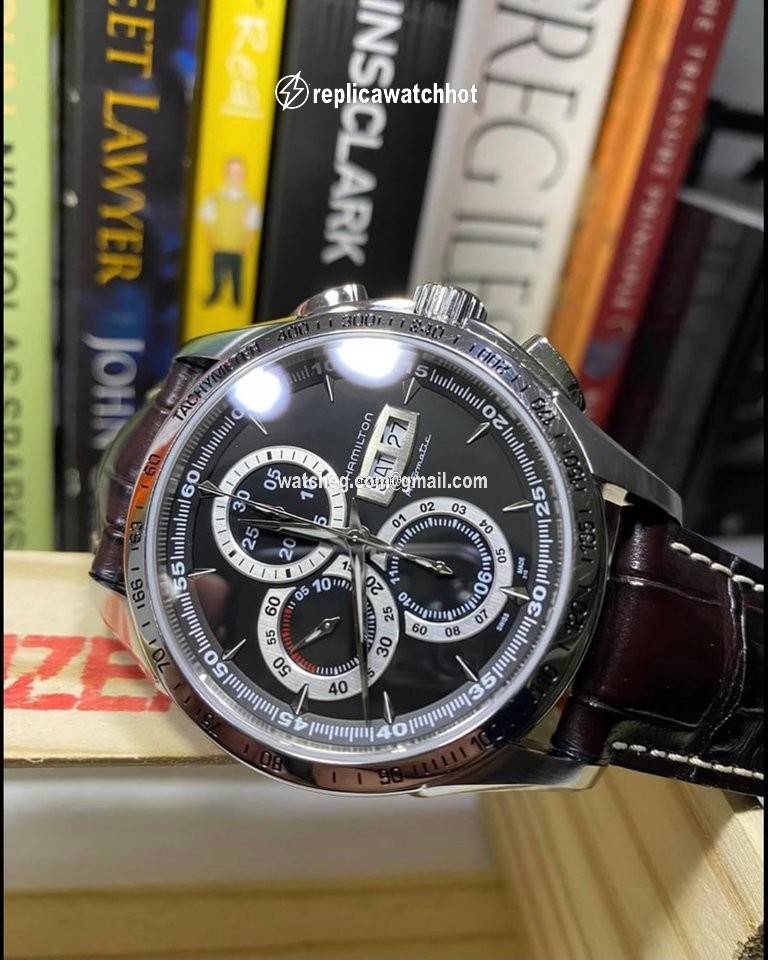 Hamilton Jazzmaster Auto Chrono Mens watch Unisex Automatic Steel H328160