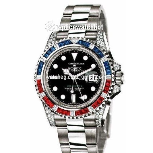 Rolex GMT-Master II Mens watch Unisex White gold Automatic 116759 SARU