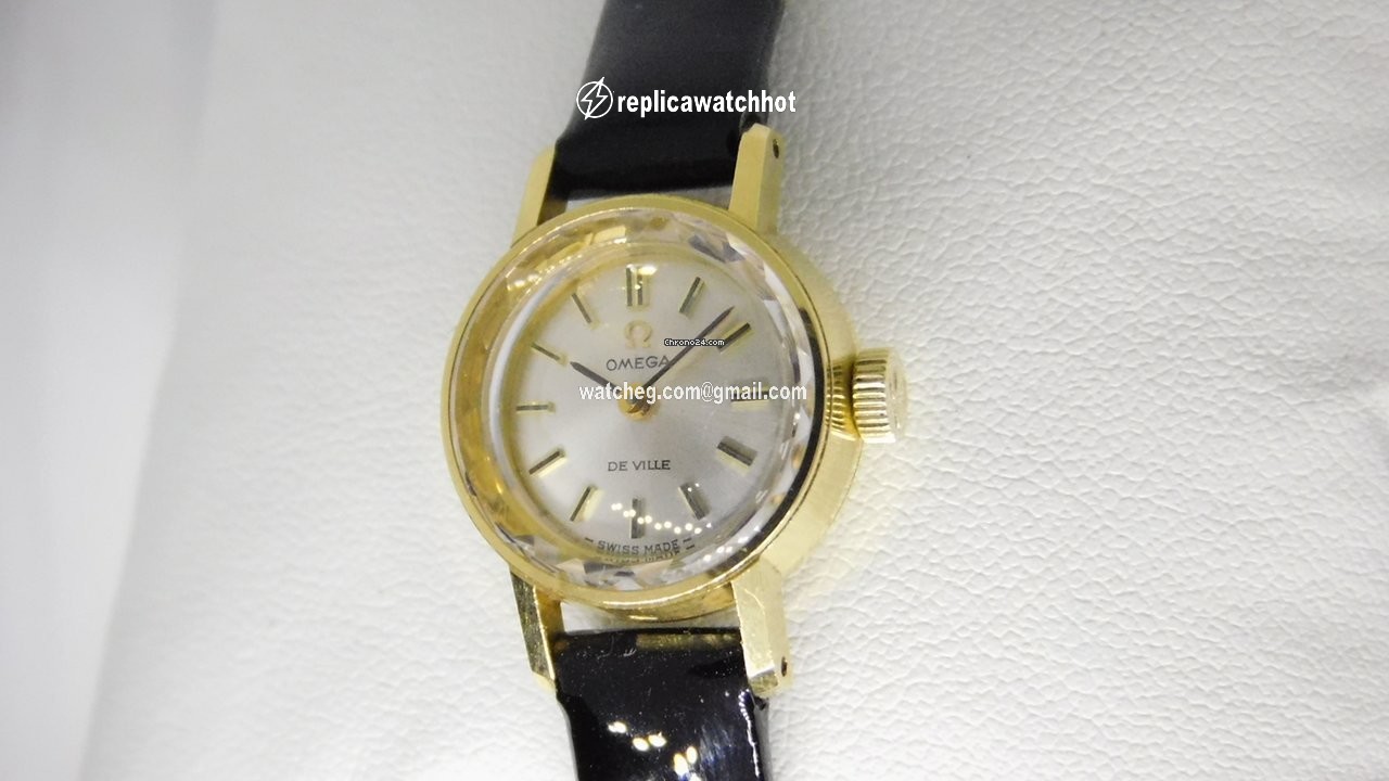 Omega De Ville Womens watch Manual winding Yellow gold 511.227 511227 vintage watch DeVille cal 483