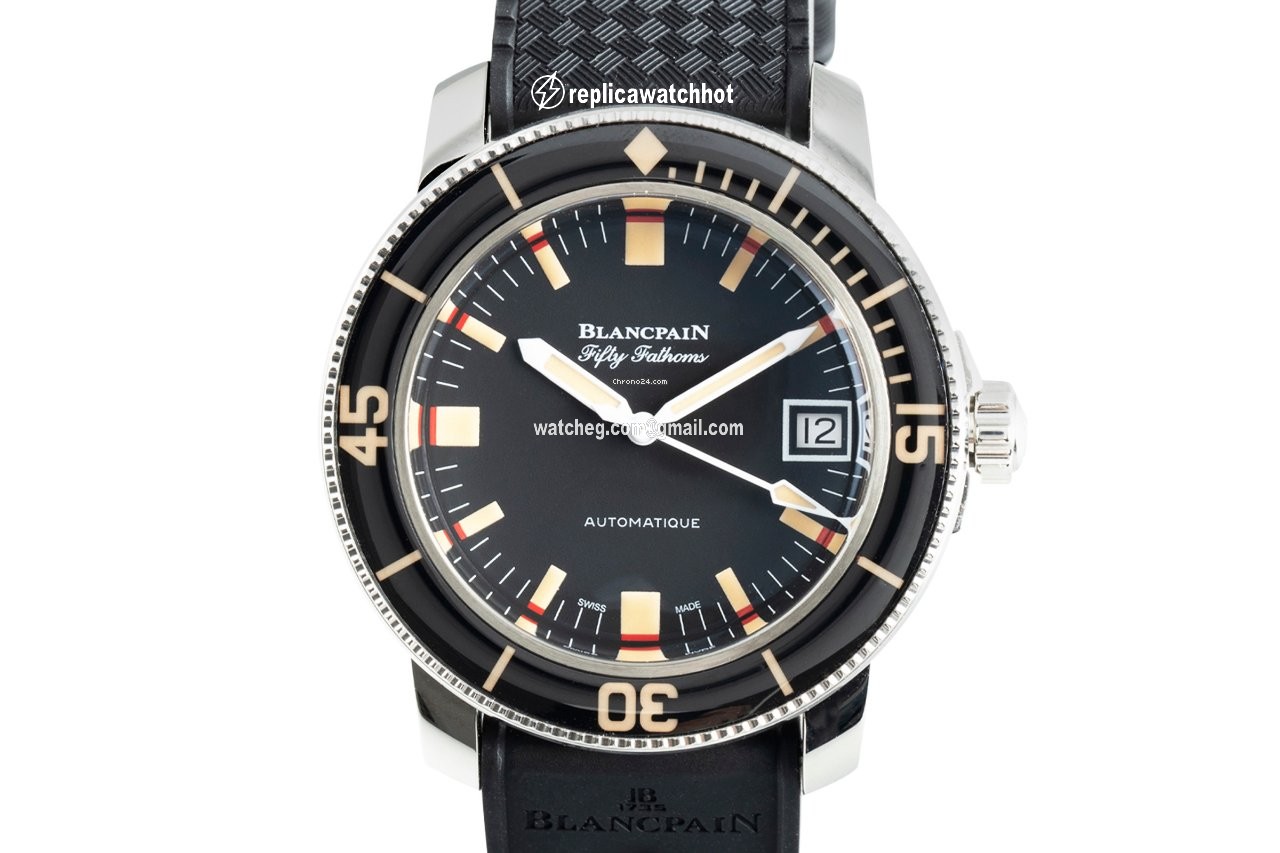 Blancpain Fifty Fathoms Mens watch Unisex Automatic Steel 5008B.1130.B52A