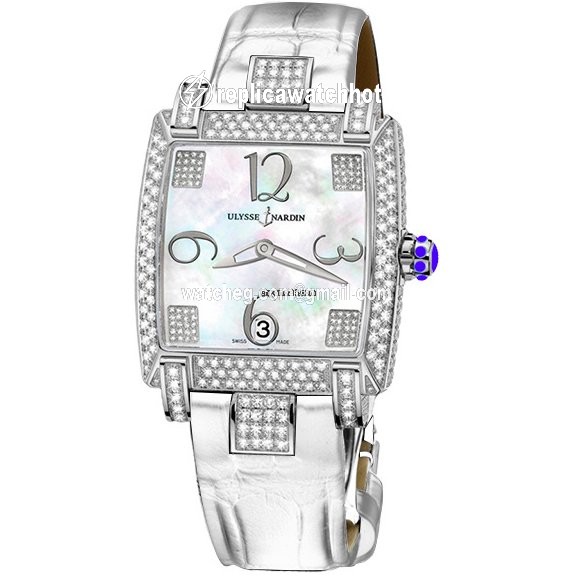 Ulysse Nardin Caprice Mens watch Unisex Automatic White gold 130-91FC 601