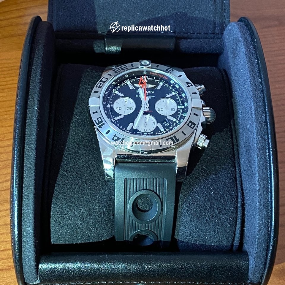 Breitling Chronomat 44 GMT Mens watch Unisex Automatic AB0420B9.BB56
