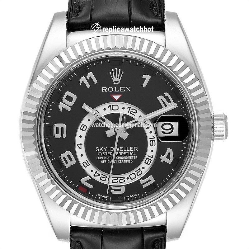 Rolex Sky-Dweller Mens watch Unisex White gold Automatic 326139
