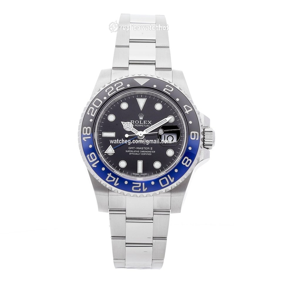 Rolex GMT-Master II Mens watch Unisex Steel Automatic 116710BLNR-0002