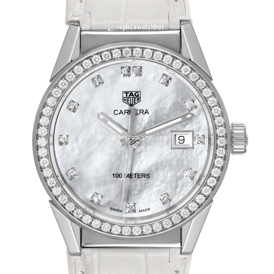 TAG Heuer Carrera Lady Womens watch Quartz Steel WBG1315.BA0758