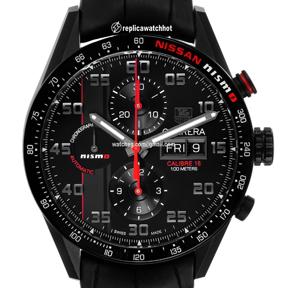 TAG Heuer Carrera Calibre 16 Mens watch Unisex Automatic Titanium CV2A82.FC6237