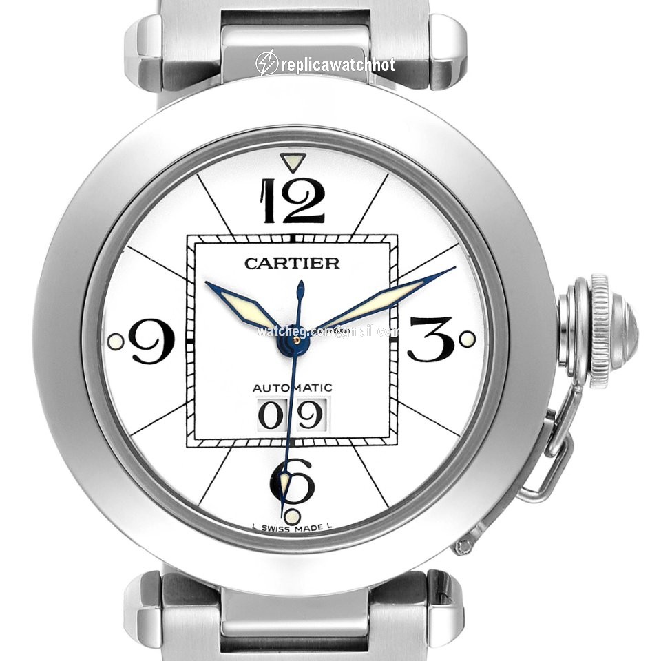 Cartier Pasha C Mens watch Unisex Automatic Steel W31055M7