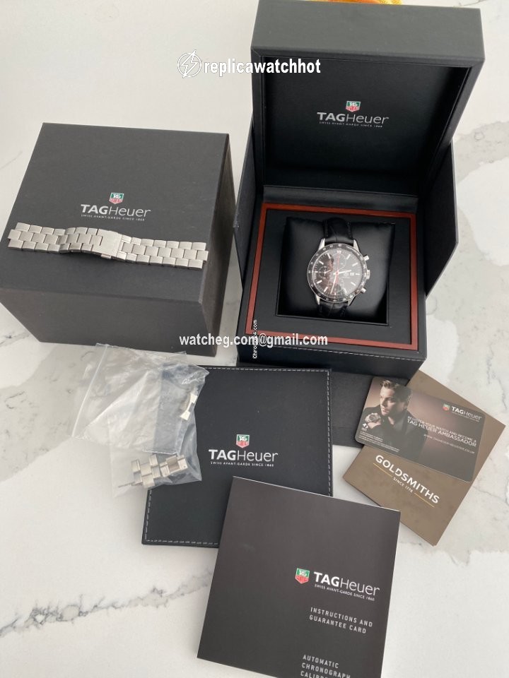 TAG Heuer Carrera Calibre 16 Mens watch Unisex Automatic Steel CV201AK.BA0727