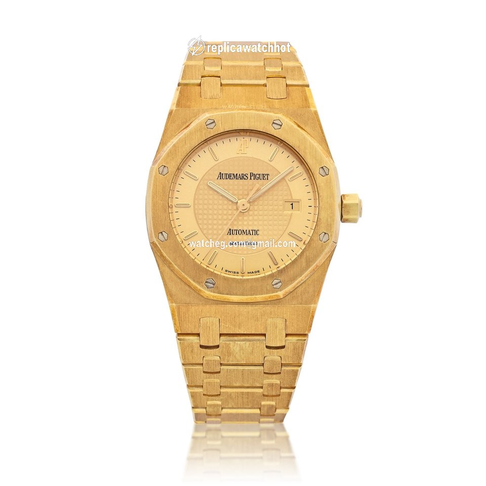 Audemars Piguet Royal Oak Mens watch Unisex Automatic Yellow gold 15050BA