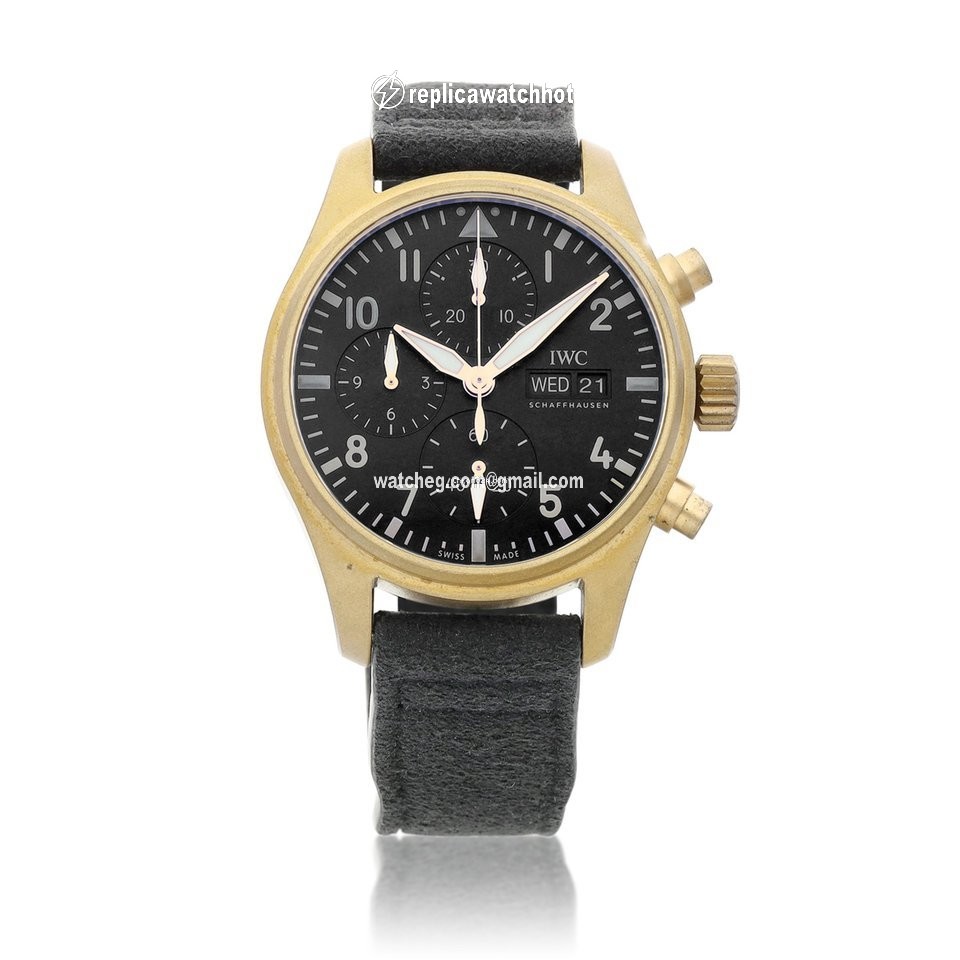 IWC Pilot Chronograph Mens watch Unisex Automatic Bronze IW387907