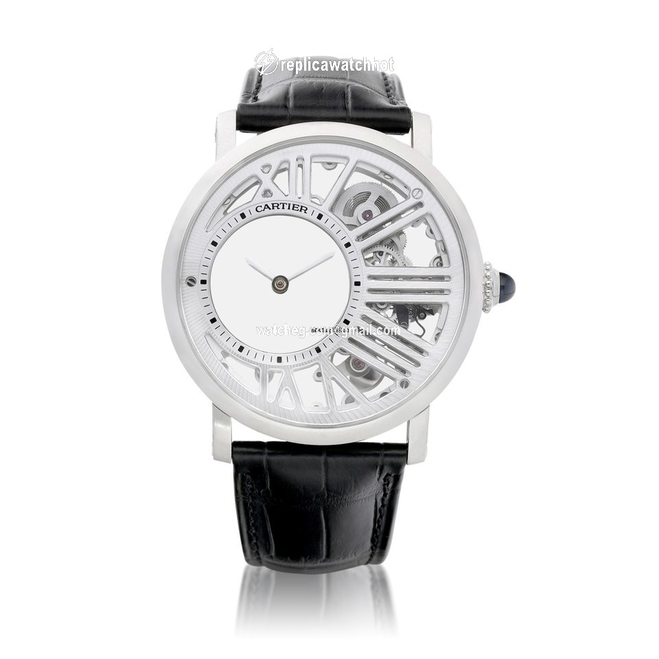 Cartier Rotonde de Cartier Mens watch Unisex Manual winding Palladium WHRO0014
