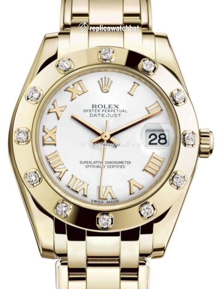 Rolex Datejust 31 Womens watch Yellow gold Automatic 81318