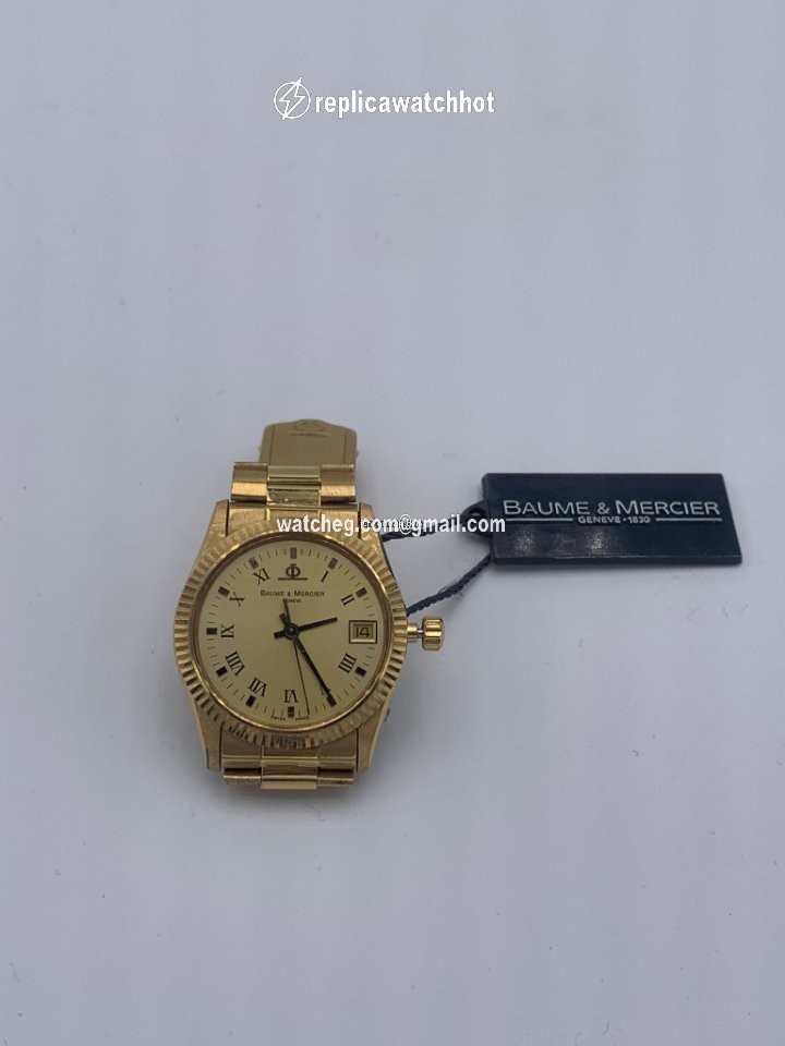 Baume & Mercier Quartz Yellow gold 63193