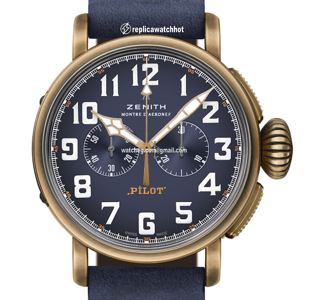 Zenith Pilot Type 20 Extra Special Mens watch Unisex Automatic Bronze 29.2430.4069 57.C808